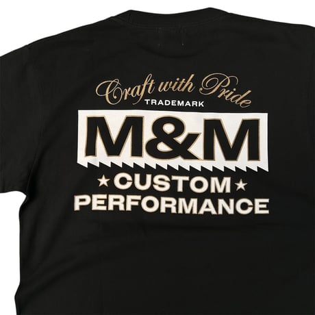 M&M CUSTOM PERFORMANCE -  TM LOGO TEE 25-MMT-004