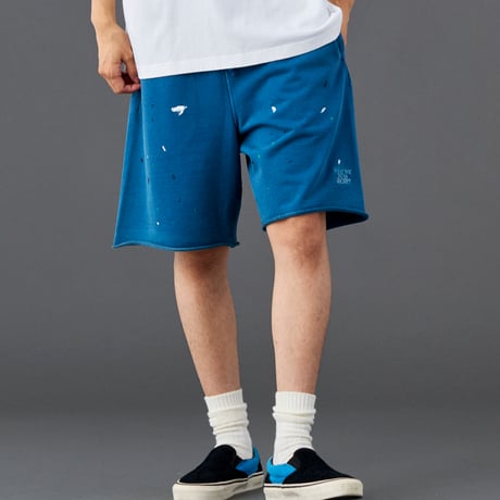 LIBERAIDERS - PIGMENT DYED SWEAT SHORTS 73807