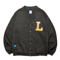 LIBERAIDERS - GARMENT DYED SWEAT CARDIGAN 77302