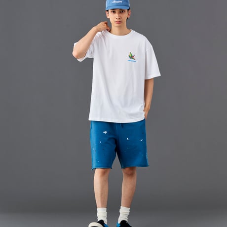 LIBERAIDERS - PIGMENT DYED SWEAT SHORTS 73807