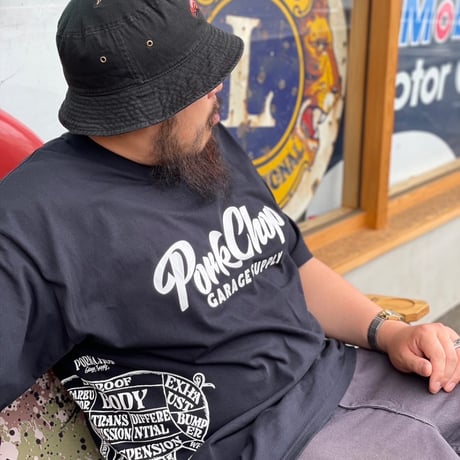 PORKCHOP GARAGE SUPPLY - MULTI  LOGOS TEE 2025