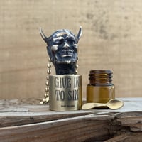 The Oldy Company - DEVIL GIVE IN TO SIN KEYCHAIN