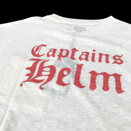 CAPTAINS HELM × east village OTHER - #BACK LOGO POCKET TEE