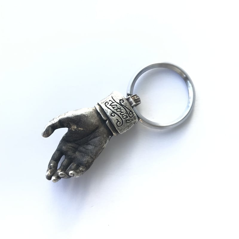 Shake Hands Keyring - Silver(シルバー製) (Made by vi