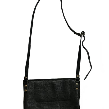 STAND REPAIR WORKS × east village OTHER - LEATHER SACOCHE - (Type K w/STONE)