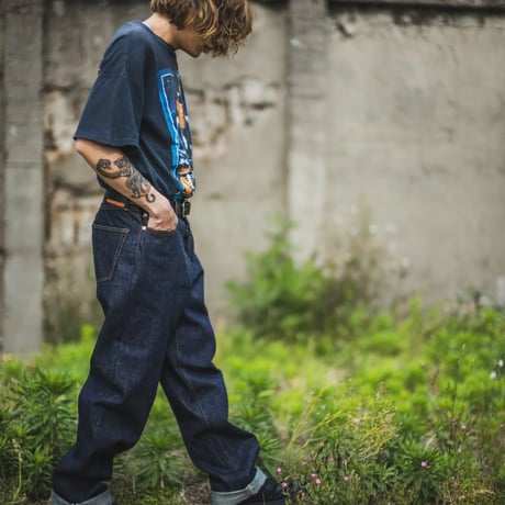 MISSION DISTRICT TCB Jeans Old Baggy デニム 受注生産】〔TCB JEANS × MOTO × MISSION DISTRICT〕Old