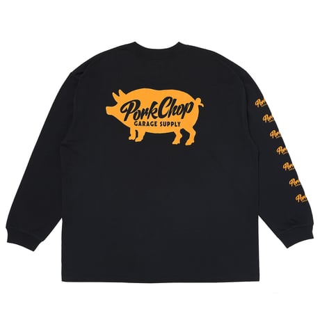 PORKCHOP GARAGE SUPPLY - SCRIPT PORK L/S TEE