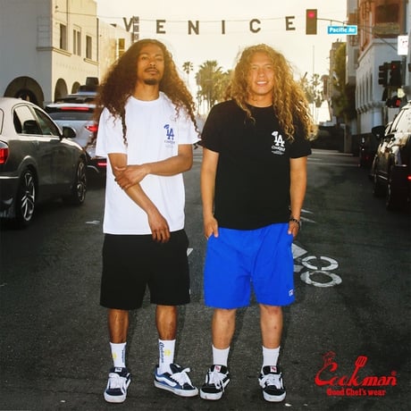 COOKMAN - Chef Pants Short Light Chef Hat LA
