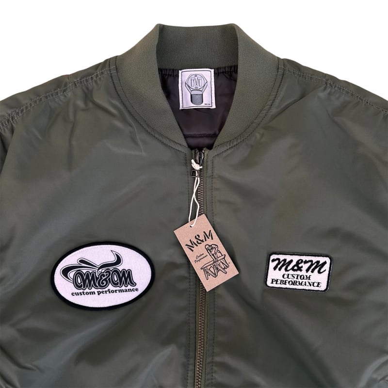 M&M CUSTOM PERFORMANCE MA-1ジャケット