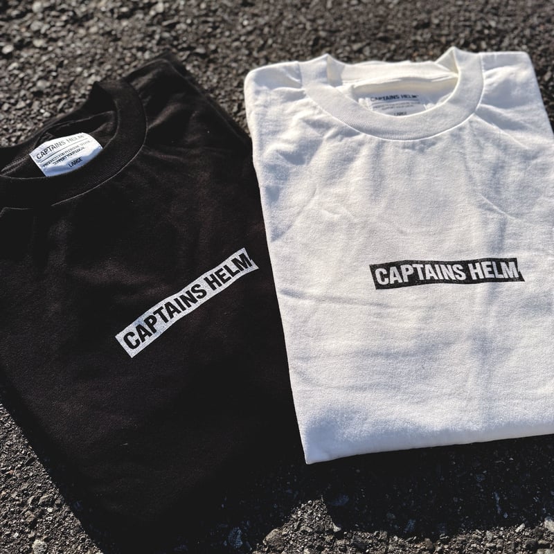 CAPTAINS HELM - #FADED TAPE LOGO LS TEE | east