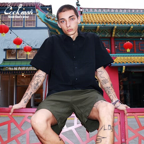 COOKMAN - (PCG) Chef Pants Short Light