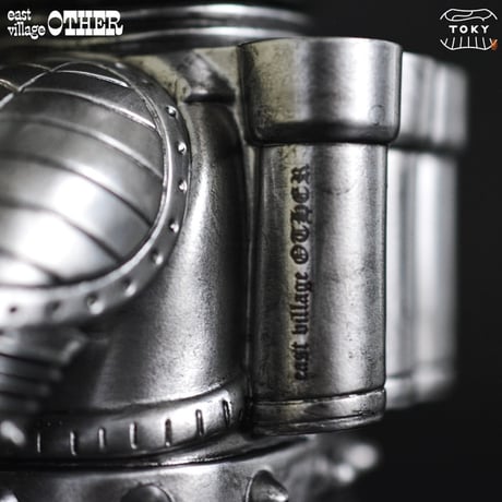 TOKY×east village OTHER - ソフビ製ともだち初号機 (Chrome warrior)
