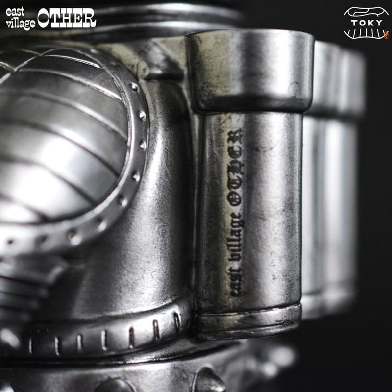 TOKY×east village OTHER - ソフビ製ともだち初号機 (Chrome w