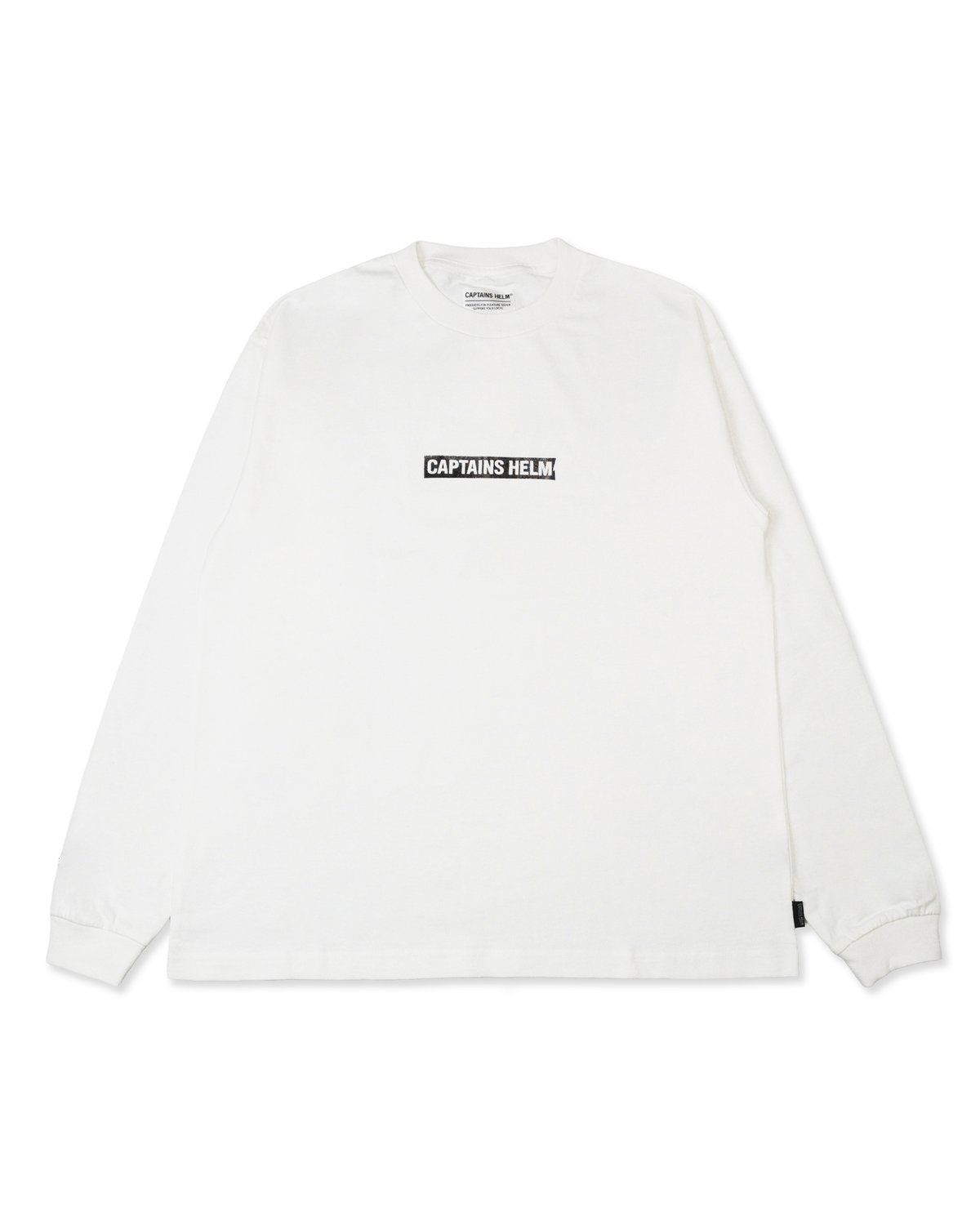 CAPTAINS HELM - #FADED TAPE LOGO LS TEE | east