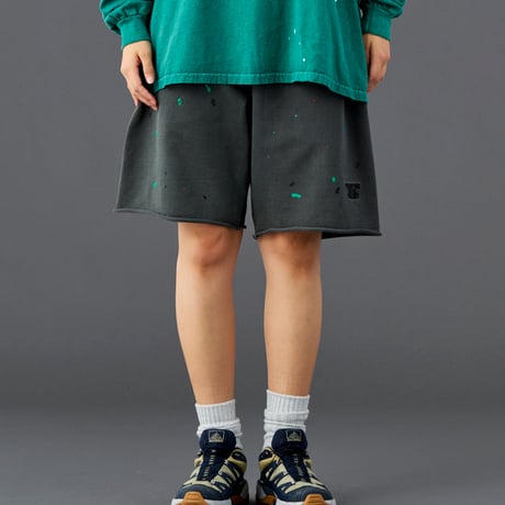 LIBERAIDERS - PIGMENT DYED SWEAT SHORTS 73807