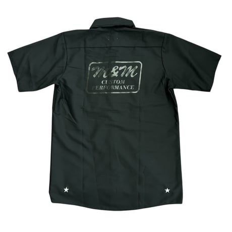M&M CUSTOM PERFORMANCE  - SHORT SLEEVE WORK SHIRT 25MMSH02