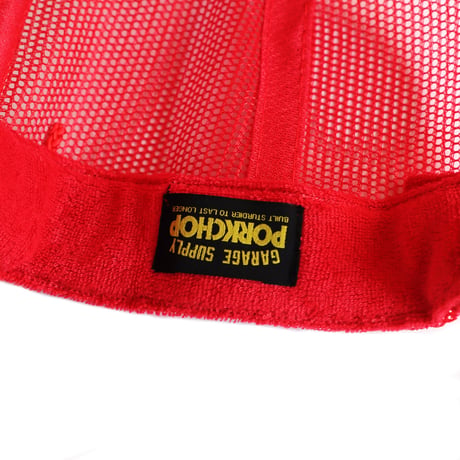 PORKCHOP GARAGE SUPLLY - WHEEL LOGO MESH CAP