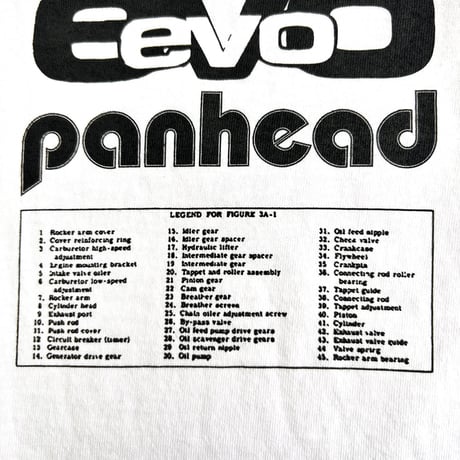 E.V.O - EXPLODED S/S TEE - PAN HEAD