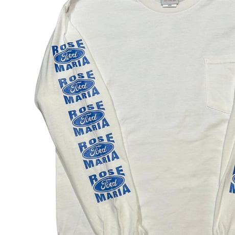 GOOD VALLEY MARKET × ROSE MARIA "FOOD" L/S TEE