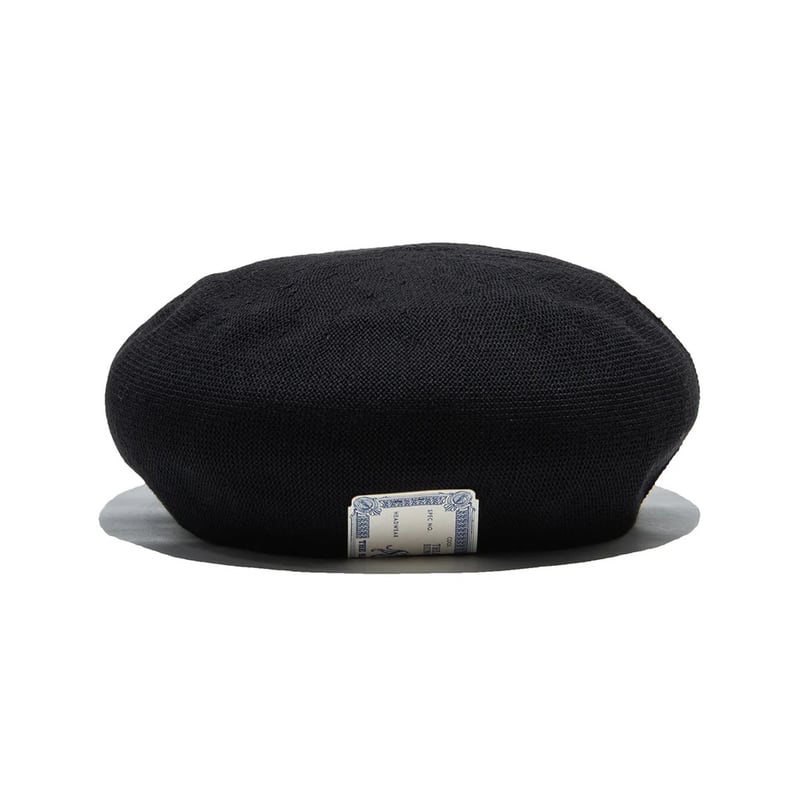 CHALLENGER ベレー帽 ブラック COTTON BERET CHALLENGER 「COTTON BERET」 ベレー帽 MASH UP マッシュアップ