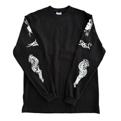 R.H.C.P - "アンソニーキーディス Tattoo" Tシャツ L/S (ブラック)
