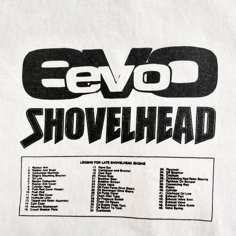 E.V.O - EXPLODED S/S TEE - SHOVEL HEAD
