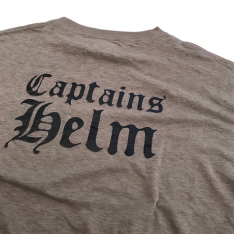 CAPTAINS HELM × east village OTHER - #BACK LOGO POCKET TEE