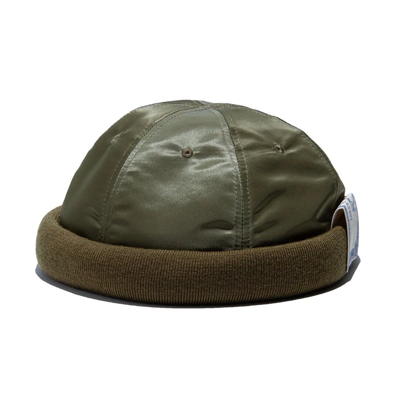 THE H.W. DOG & CO. - MA-1 ROLL CAP - BLACK | e