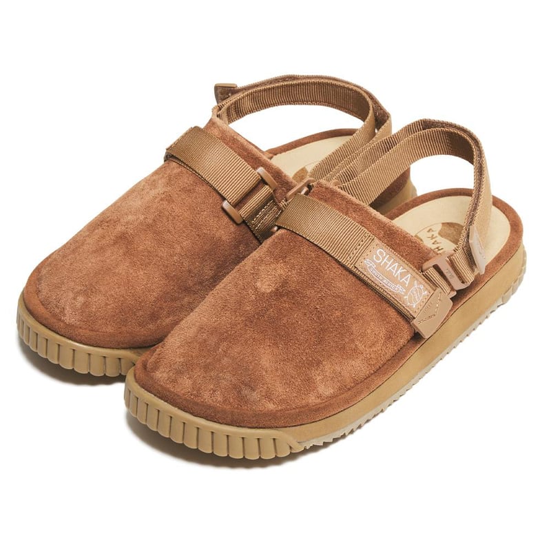 靴 SHAKA SNUG CLOG HAIRY SUEDE SK-251 SHAKA クロッグサンダル SNUG CLOG HAIRY SUEDE メンズ/レディース