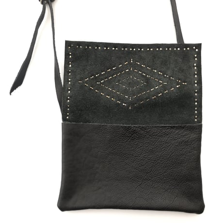 STAND REPAIR WORKS × east village OTHER - LEATHER SACOCHE - (Type C)