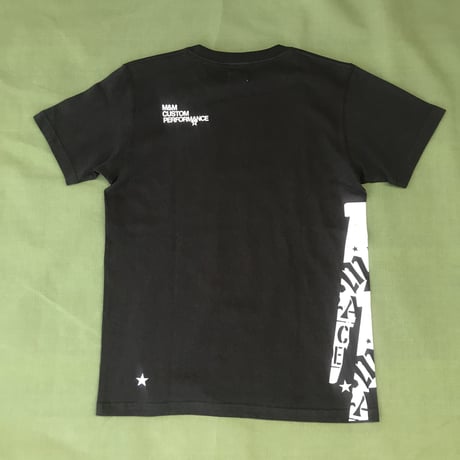 M&M CUSTOM PERFORMANCE - PRINT S/S TEE 21-MT-011 (BLACK)