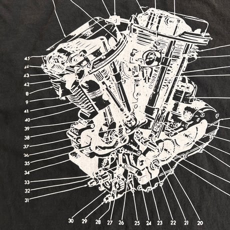 E.V.O - EXPLODED S/S TEE - PAN HEAD