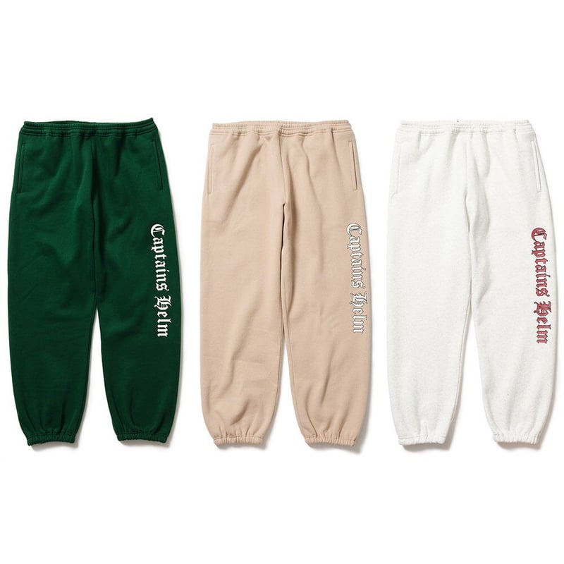 ややマッチョCAPTAINSHELM LocalsLogopants CAPTAINS HELM - #HELM LOCAL SWEAT PANT | east v
