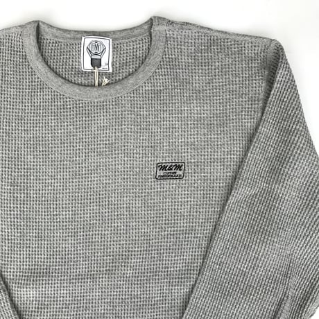 M&M CUSTOM PERFORMANCE - WAFFLE L/S T-SHIRT (23-MT-020)