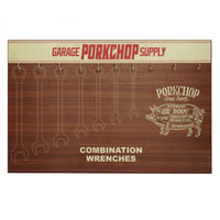 PORKCHOP GARAGE SUPPLY - COMBINATION WRENCH RACK