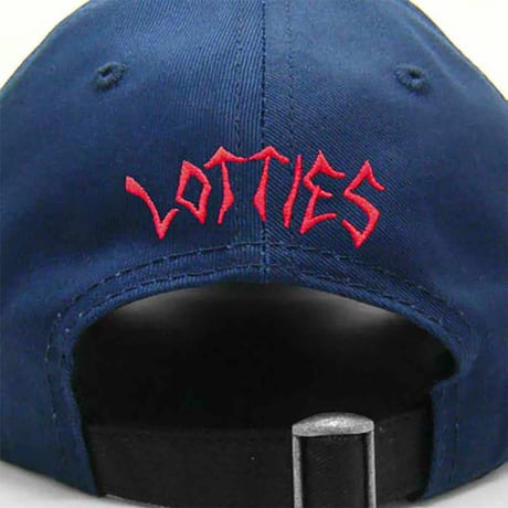 Thrasher × Lotties Old Timer Hat  (NAVY/BLACK)