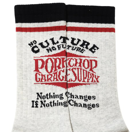 PORKCHOP GARAGE SUPLLY - WAVE LOGO SOX