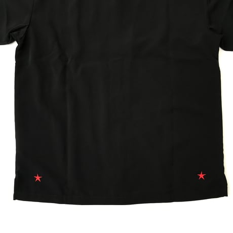 M&M - SILKY OPEN COLLAR SHIRT