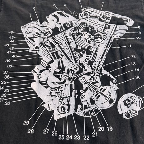 E.V.O - EXPLODED L/S TEE - SHOVEL HEAD