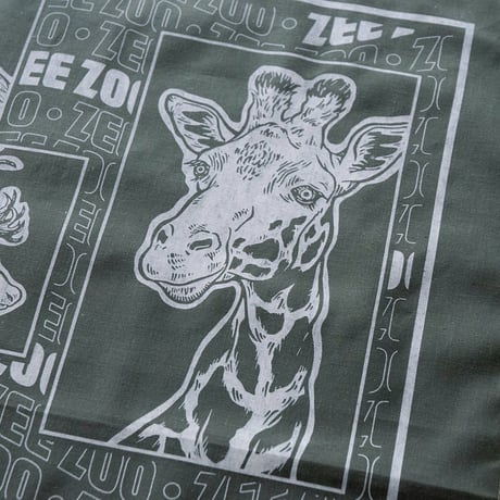 DAILYCHOP DESIGN STORE - BANDANA 02 "ZEE ZOO"