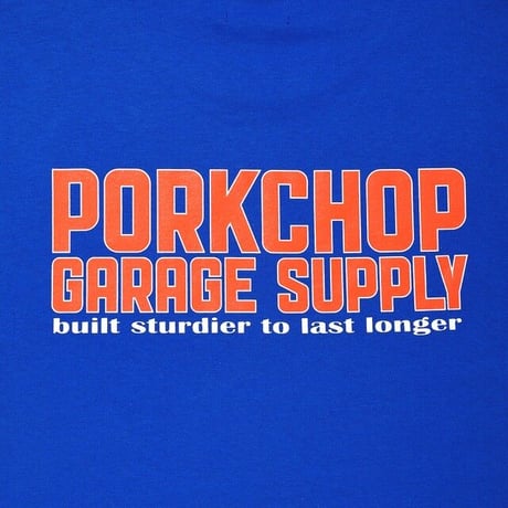 PORKCHOP GARAGE SUPPLY - OLD PORK SIGN TEE (ROYAL BLUE)