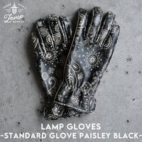 LAMP GLOVES - WINTER GLOVE- PAISLEY BLACK | eas