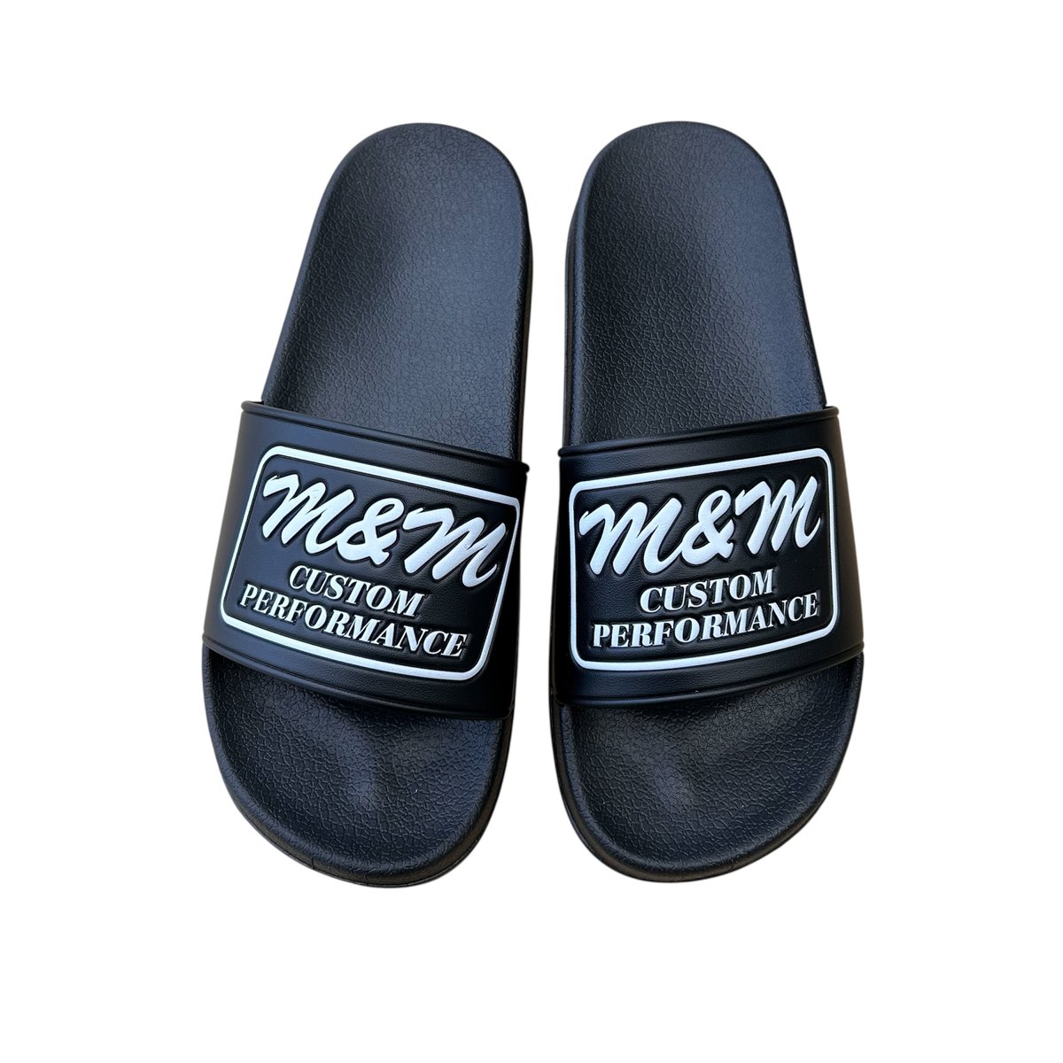試着のみ M&M CUSTOM PERFORMANCE サンダル エムアンドエム M&M CUSTOM PERFORMANCE - SANDALS (RED) / エンボスロゴ