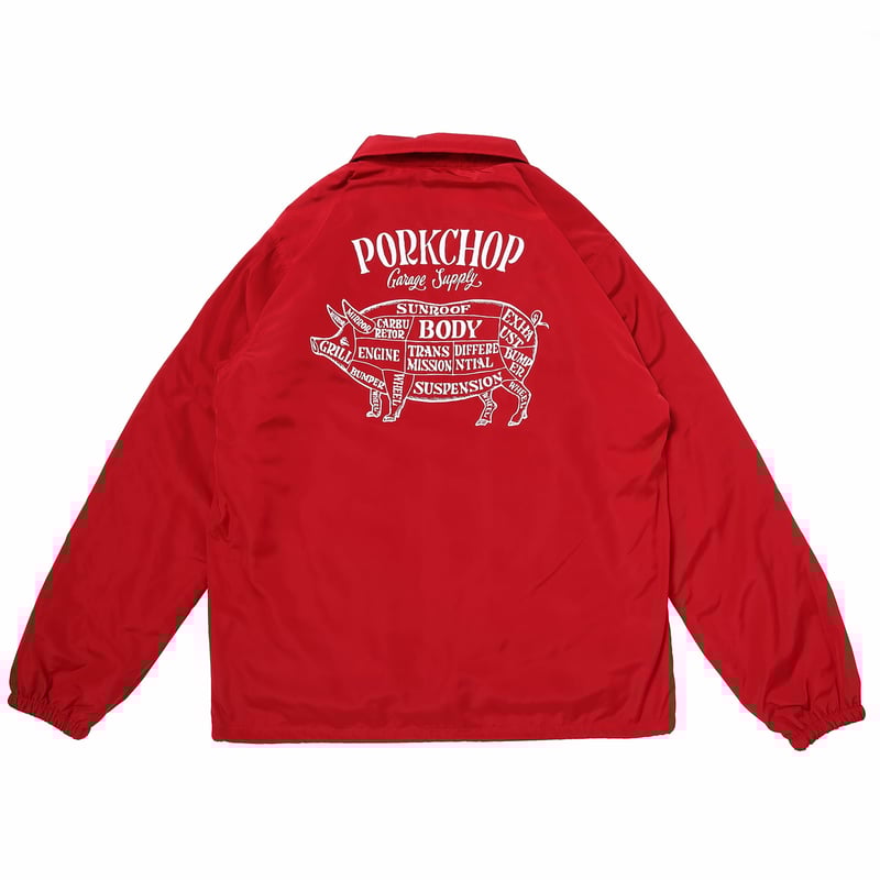 PORKCHOP - ORIGINAL BOA COACH JKT (RED) | east PORKCHOP - ORIGINAL BOA COACH JKT (RED) | east