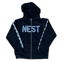 THE NEST - Army Zip Up Hoodie