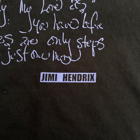 E.V.O - J.HENDRIX POEM POCKET TEE