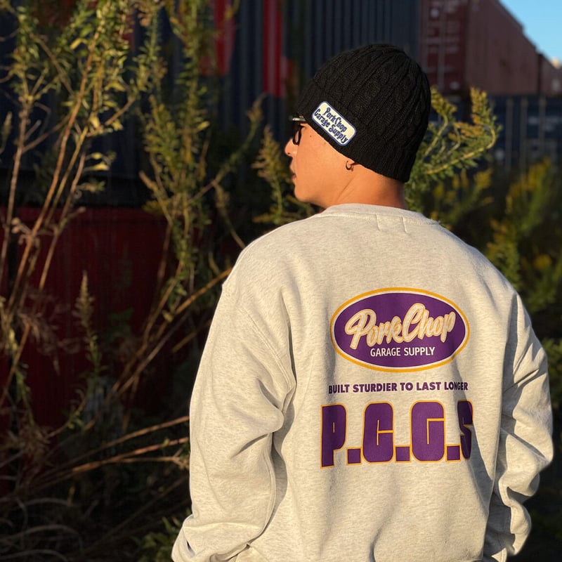 PORKCHOP GARAGE SUPLLY - PCGS BLOCK SWEAT | eas
