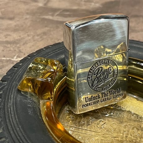 PORKCHOP GARAGE SUPPLLY - PORK ZIPPO 2025/SILVER