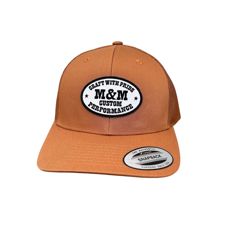 M&M CUSTOM PERFORMANCE - TRUCKER CAP MESH (25MM