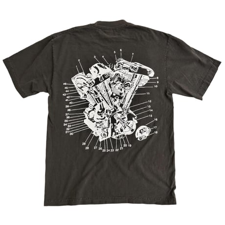 E.V.O - EXPLODED S/S TEE - SHOVEL HEAD